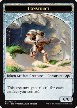 Construct Token card from Modern Horizons