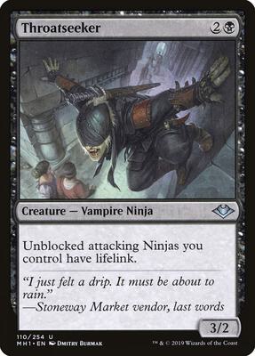 Throatseeker card from Modern Horizons
