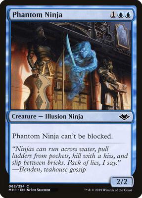 Phantom Ninja card from Modern Horizons