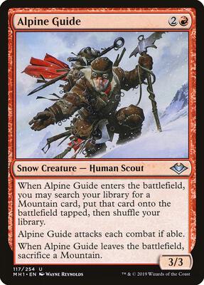 Alpine Guide card from Modern Horizons