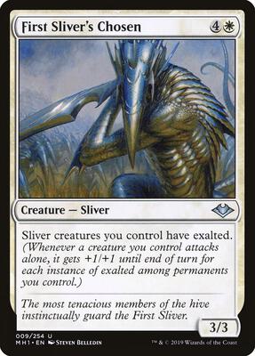 First Sliver's Chosen card from Modern Horizons