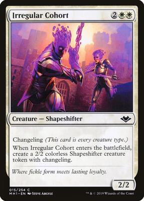 Irregular Cohort card from Modern Horizons
