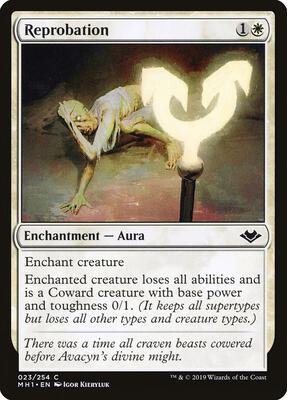 Reprobation card from Modern Horizons