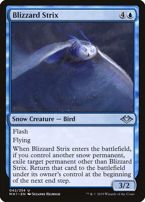 Blizzard Strix card from Modern Horizons