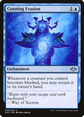 Cunning Evasion card from Modern Horizons