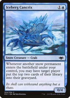 Iceberg Cancrix card from Modern Horizons