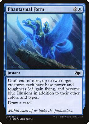Phantasmal Form card from Modern Horizons