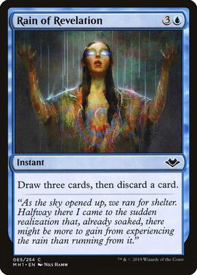 Rain of Revelation card from Modern Horizons