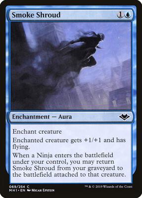 Smoke Shroud card from Modern Horizons