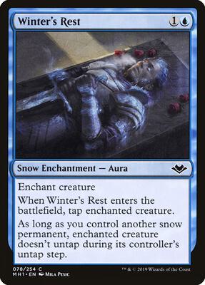Winter's Rest card from Modern Horizons