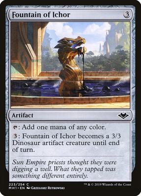 Fountain of Ichor card from Modern Horizons