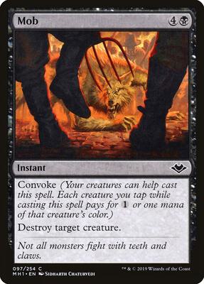 Mob card from Modern Horizons