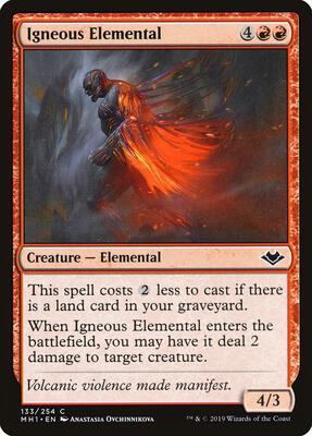 Igneous Elemental card from Modern Horizons