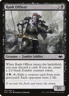 Rank Officer card from Modern Horizons