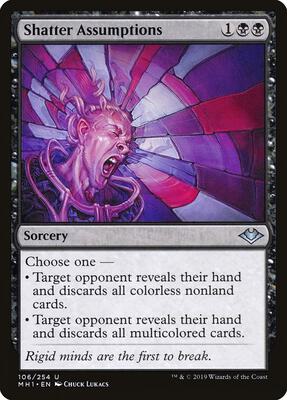 Shatter Assumptions card from Modern Horizons