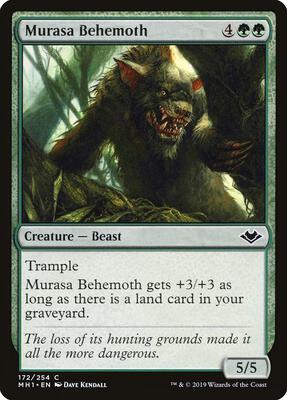 Murasa Behemoth card from Modern Horizons