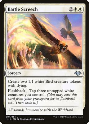 Battle Screech card from Modern Horizons