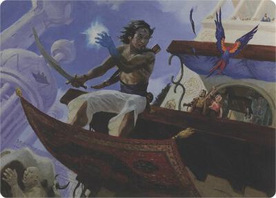Bazaar Trademage (Art Series) card from Art Series: Modern Horizons