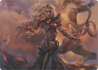 Serra the Benevolent (Art Series) card from Art Series: Modern Horizons