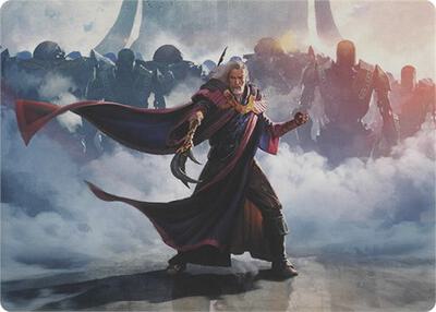 Urza, Lord High Artificer (Art Series) card from Art Series: Modern Horizons