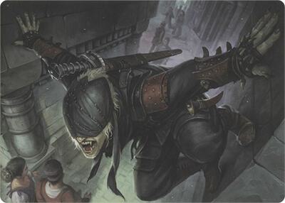 Throatseeker (Art Series) card from Art Series: Modern Horizons