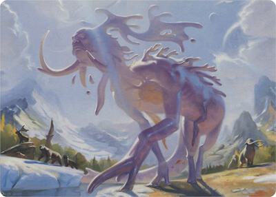 Morophon, the Boundless (Art Series) card from Art Series: Modern Horizons