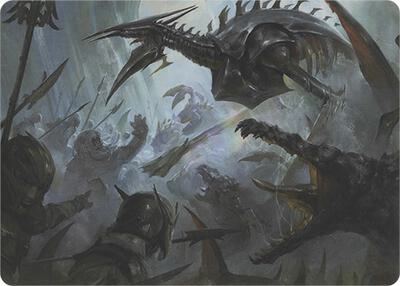 Mirrodin Besieged (Art Series) card from Art Series: Modern Horizons