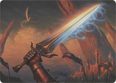 Sword of Truth and Justice (Art Series) card from Art Series: Modern Horizons
