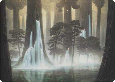 Waterlogged Grove (Art Series) card from Art Series: Modern Horizons