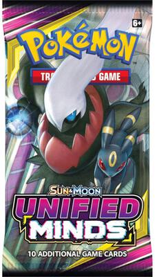 Unified Minds Booster Pack card from SM - Unified Minds