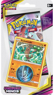 Unified Minds Single Pack Blister [Sudowoodo] card from SM - Unified Minds
