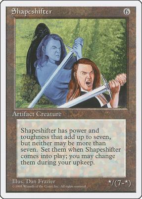 Shapeshifter card from Fourth Edition