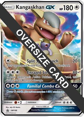 Kangaskhan GX - SM188 (SM Black Star Promo) card from Jumbo Cards