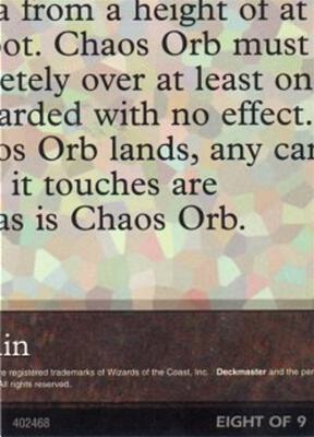 Chaos Orb (8 of 9) (Ultra Pro Puzzle Quest) card from Media Promos