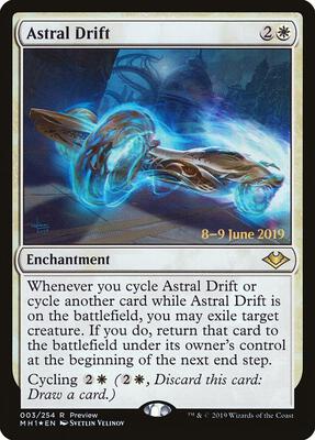 Astral Drift (Alternate Art) card from Prerelease Cards