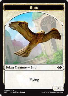 Bird // Squirrel Double-Sided Token card from Modern Horizons