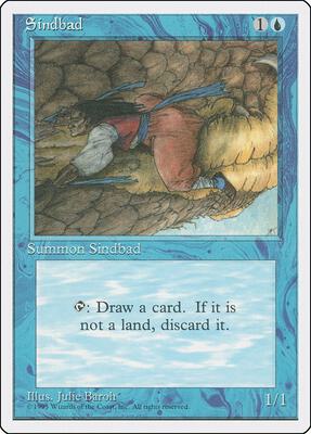 Sindbad card from Fourth Edition