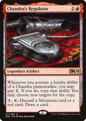 Chandra's Regulator card from Core Set 2020