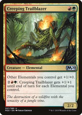 Creeping Trailblazer card from Core Set 2020