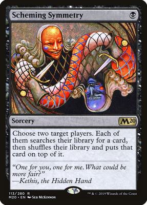 Scheming Symmetry card from Core Set 2020