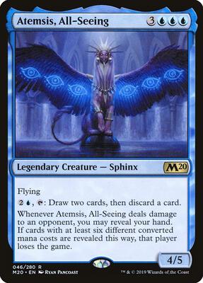 Atemsis, All-Seeing card from Core Set 2020