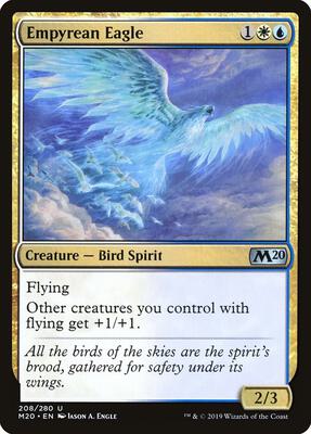 Empyrean Eagle card from Core Set 2020