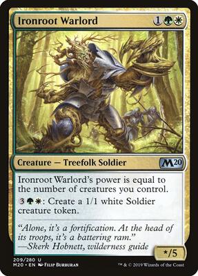 Ironroot Warlord card from Core Set 2020
