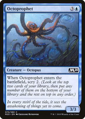 Octoprophet card from Core Set 2020