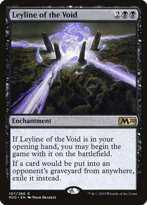 Leyline of the Void card from Core Set 2020