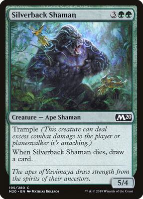 Silverback Shaman card from Core Set 2020
