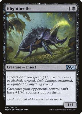 Blightbeetle card from Core Set 2020