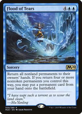 Flood of Tears card from Core Set 2020