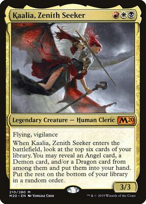 Kaalia, Zenith Seeker card from Core Set 2020