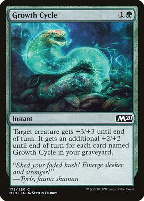 Growth Cycle card from Core Set 2020